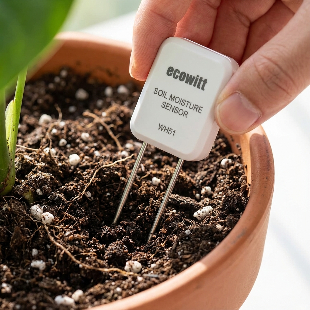 Rooftop proof (composite): 149 days, 922 watering events, less guesswork